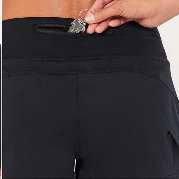 Lululemon Morning Miles Short Black 10 - Picture 5 of 14